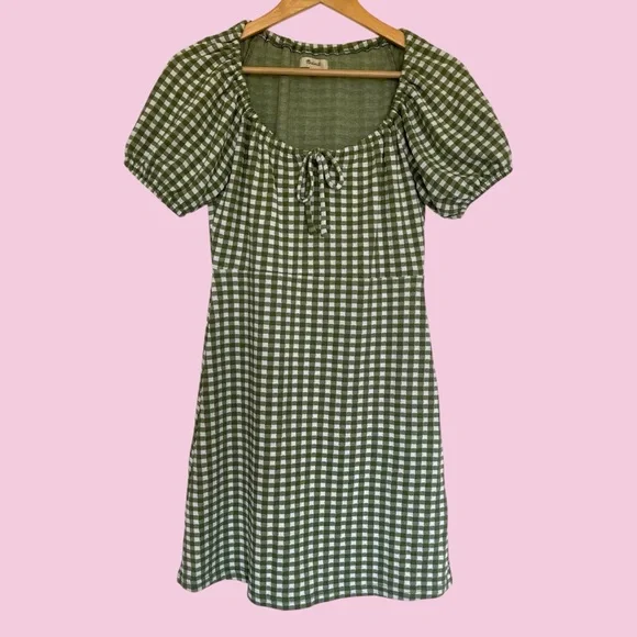 madewell green gingham dress Jade By Jane Sleeveless Gingham Print Tiered Midi Dress – Charming Charlie